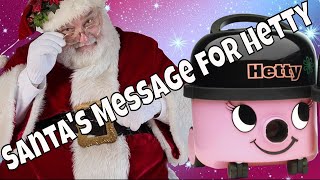 PNP Santa Message to HETTY THE HOOVER  Is Hetty the Hoover Getting a Christmas Presents this Year [upl. by Ina]