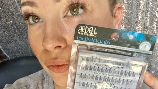 How to Apply Cluster Lashes  Ardell Cluster Lashes [upl. by Novaj717]