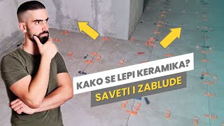 Postavljanje pločica 2 deo  Proces lepljenja keramike  Renoviranje salonca ep 11 [upl. by Elletsyrc]