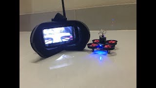 Micro FPV Drone  Eachine E010  Eachine TX03 [upl. by Ralyat656]