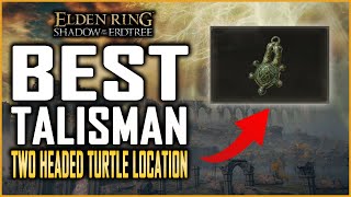 Elden Ring DLC BEST TALISMAN for Stamina Recovery  Two Headed Turtle Talisman Location [upl. by Bunnie]