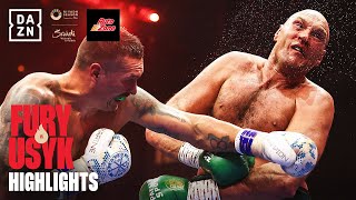 UNDISPUTED CHAMPION CROWNED  Tyson Fury vs Oleksandr Usyk Fight Highlights Ring of Fire [upl. by Hartzke157]