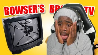 SML Movie Bowsers Broken TV Reaction [upl. by Akoek]