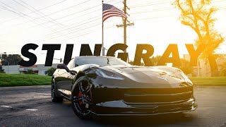 Stealth Corvette Stingray Vinyl Overlays [upl. by Meece]