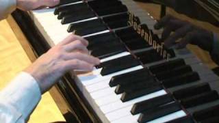 STAR WARS V theme quotHan and Leiaquot for 2 pianos [upl. by Mallin799]