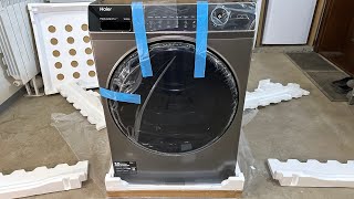 Unboxing  Haier HD90  Heat Pump Dryer [upl. by Publia]