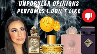 Perfumes everyone else loves that I hate  Unpopular opinions on hyped perfumes perfume [upl. by Idaline]