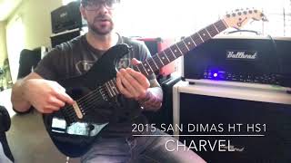 2015 Charvel San Dimas HT HS1 Gloss Black [upl. by Buckler500]