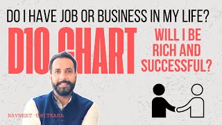 D10 chart analysis Do i have job or business in my life Will i be rich and successful [upl. by Tawnya]