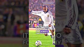 Top 5 Roberto Carlos Goals In My Opinion That Will Blow Your Mind☄️⚡️🔥 shorts robertocarlos [upl. by Inittirb57]