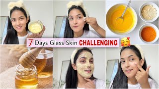 ✅ 7 Days CHALLENGE  মাত্র সাত দিনে গ্লাস স্কিন 💁🏻‍♀️ Get Flowless Glowing Glass Skin in 7 Days ✨ [upl. by Ajssatan]