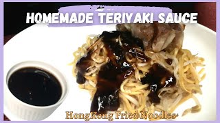 EASY TERIYAKI SAUCE FOR HK FRIED NOODLES  Janice Pallarca [upl. by Jarus]