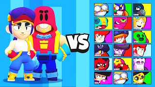 NUOVI BRAWLER GROM e FANG vs TUTTI i BRAWLER su BRAWL STARS [upl. by Haleelahk692]