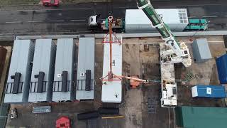 Two 3000 kVA Cummins QSK78 Diesel Generators Being Loaded for Delivery [upl. by Arianie274]