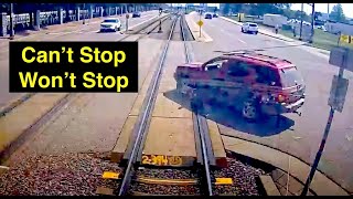 Every Train Crash on Camera 2022 [upl. by Modesta]