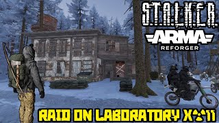 STALKER REFORGED  LABORATORY X11 RAID EVENT  ARMA REFORGER [upl. by Shayna481]