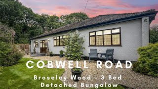 For Sale Stunning 3Bedroom Bungalow with Beautiful Gardens in Broseley Wood  Property Tour [upl. by Ecad]