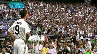 HD Presentacion Cristiano Ronaldo en el Real Madrid [upl. by Yroger]