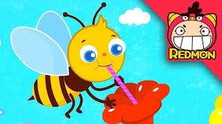 Honey bee song  Super songs  Nursery rhymes  Song of Bees  REDMON [upl. by Amara]