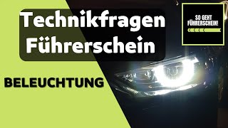 Technik in der Führerscheinprüfung  Licht  Führerschein [upl. by Imogen]