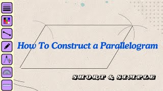 How to Construct a parallelogram [upl. by Maisel768]