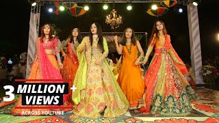 COUSIN KI MEHNDI Pt2  Mehndi Dance 💃🏻💃🏻  Shadi ka khana 🍲😋  Sistrology [upl. by Romalda]