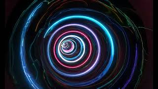 Spiral Tunnel  Hypnotic Visual Art Loop [upl. by Gayler263]