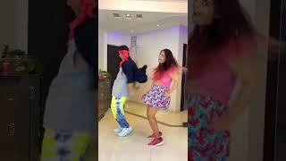 Nache re madhubala😍 vickyandaakanksha dance bollywooddance shorts [upl. by Adnilemre]