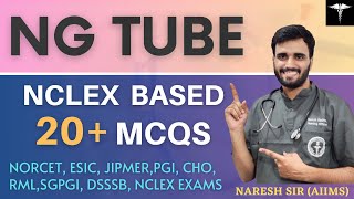 Nasogastric Tube NCLEX Quizzes  TN NURSING CLASSES\ Nursing important MCQs question and answers [upl. by Hrutkay]