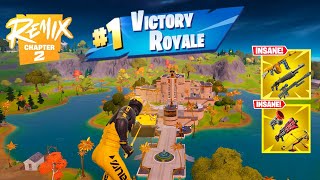 93 Kill Solo Vs Squads Wins Gameplay Full Game Fortnite Chapter 2 Remix Ps4 Controller [upl. by Jack]