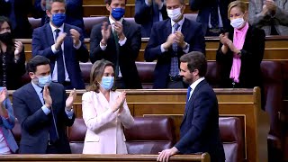 Casado se despide del Congreso y Sánchez confirma que no adelantará elecciones [upl. by Eilra684]