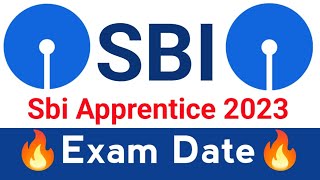 About  💯🔥Sbi Apprentice Exam Date OUT 😰🔥🔥🚀🚀💯 [upl. by Zetana475]