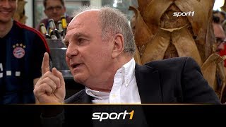 HamannKritik So giftig schießt Uli Hoeneß zurück  SPORT1  CHECK24 DOPPELPASS [upl. by Anawed]