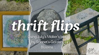 Thrift Flips July Makers Box [upl. by Giwdul]