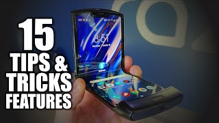 TOP 15 Cool Features To Know  Motorola RAZR 2020 [upl. by Livvie]