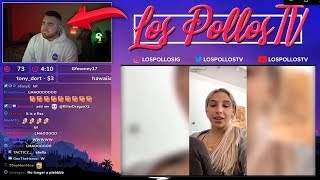 LosPollosTV ABELLA SHOWS UP Reacting To LosPollosTV Stream Highlights 35 [upl. by Egreog]