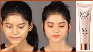 CC CREAM Simple GLOWY MAKEUP LOOK For BEGINNERS  How to do makeup using CC Cream [upl. by Laerol]