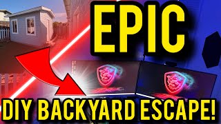 I Turned My Backyard into an EPIC YouTube Getaway [upl. by Mcbride]