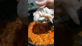 PRAWN gravy cooking youtube shorts Jeevis flairs [upl. by Curkell]