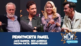 Pennyworth Panel  Jack Bannon Ben Aldridge Paloma Faith  MCM London  Oct 2019 [upl. by Nadruoj743]