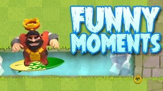 Funny Moments amp Glitches amp Fails  Clash Royale Montage 7 [upl. by Foote]