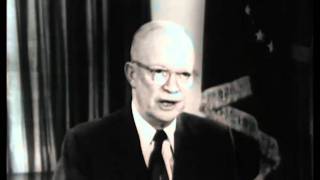 Eisenhower discusses quotmilitary industrial complexquot in farewell address 1961 [upl. by Wong655]