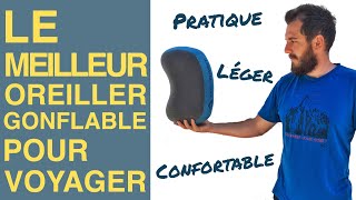 AEROS PILLOW PREMIUM DE SEA TO SUMMIT  le meilleur oreiller gonflable [upl. by Drisko]