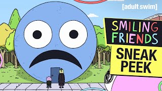 SMILING FRIENDS  S1E7 Sneak Peek The Frowning Friends  adult swim [upl. by Gierk464]