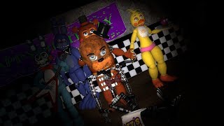 Gmod FNAF  Newer FNAF 2 Withered Animatronics [upl. by Ainegul]