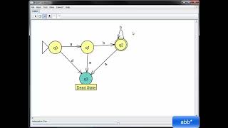 Exercise  1  But using JFlap to Convert a RE to DFSM [upl. by Vitale]