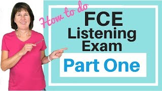 How to do Cambridge FCE Listening Exam  Part 1 [upl. by Marilla]