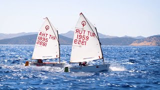 2022 Arkas Optimist World Championship Fleet Racing [upl. by Brana863]