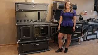 Wood Cook Stove Comparison Elmira Fireview Vs JA Roby Chief [upl. by Fatsug]