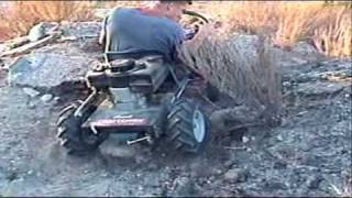 Prototype Off road Go Kart The Craftsman Crawler Testing part 2 of 2 [upl. by Abigail]